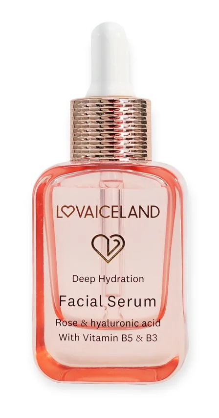 Lova Iceland Rose Facial Serum With Hyaluronic Acid, Vitamin B5 & B3