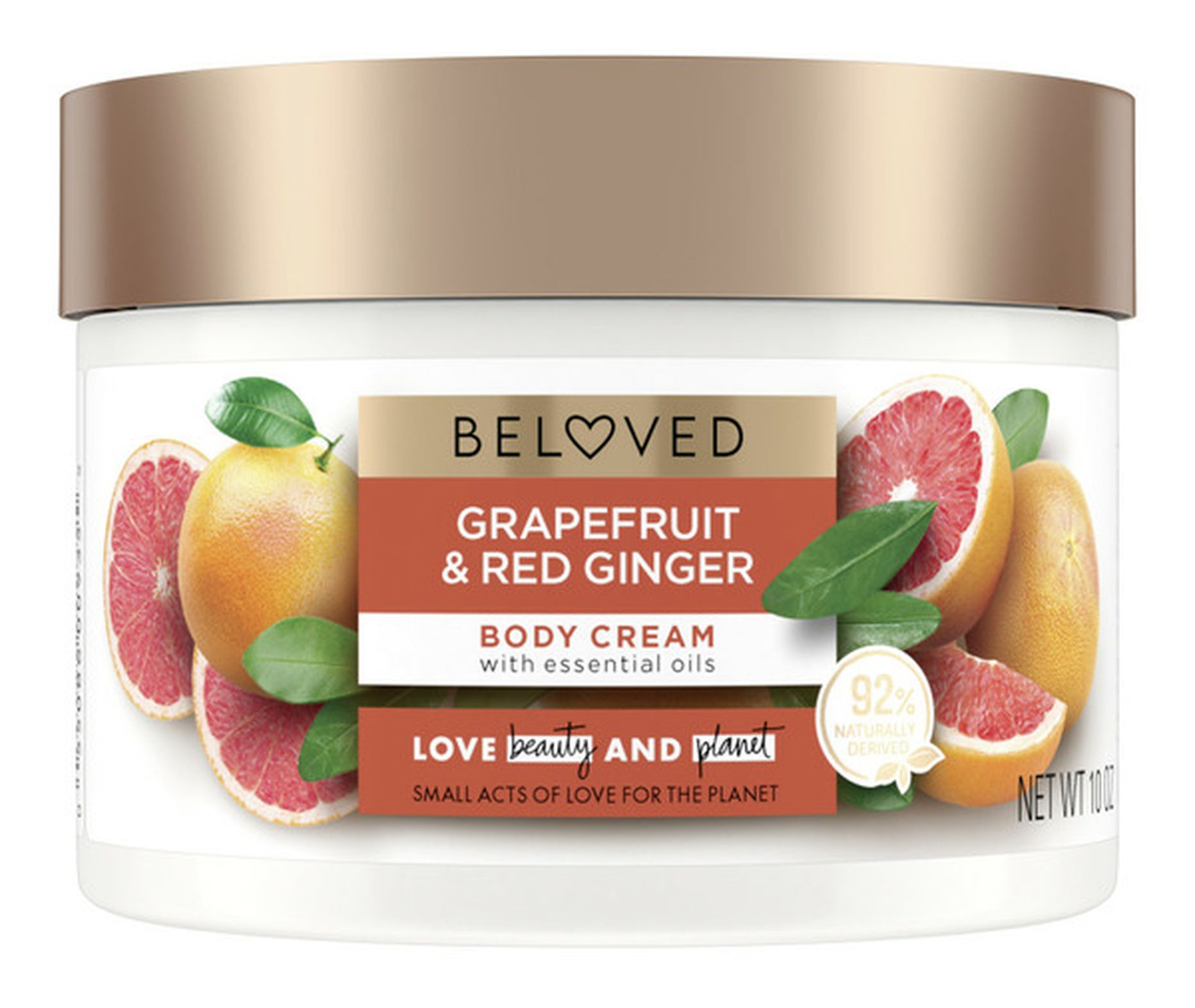 Love beauty and planet Grapefruit And Red Ginger Body Cream