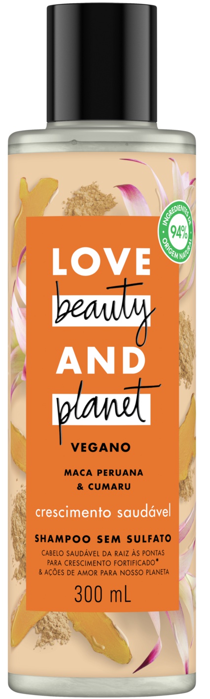 Love beauty and planet Shampoo Com Maca Peruana & Cumaru