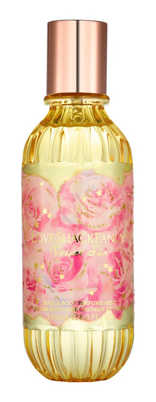 LoveShackFancy Velvet Sun Hair & Body Perfume Mist With Coconut Water