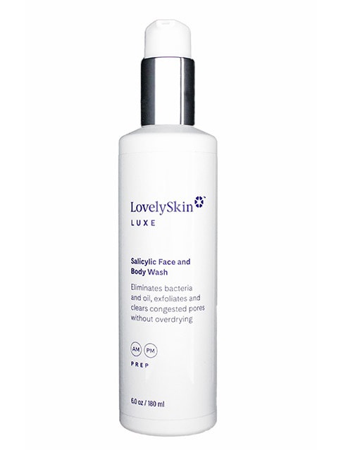 LovelySkin Luxe Salicylic Face And Body Wash