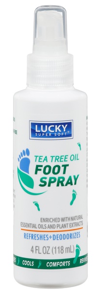 Lucky Super Soft Tea Tree Oil Foot Spray