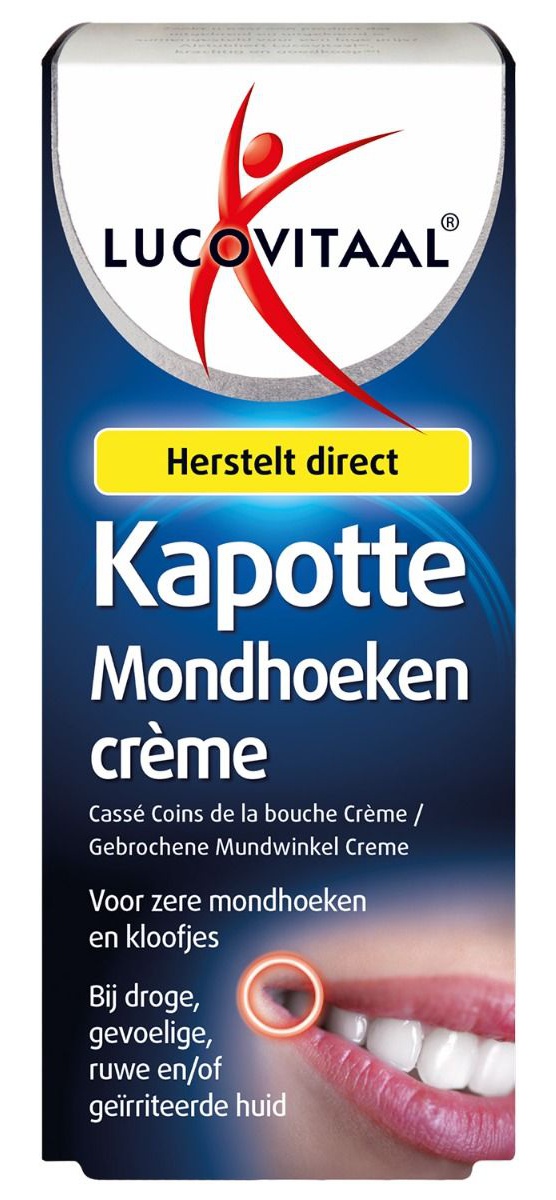 Lucovitaal Kapotte Mondhoeken Crème