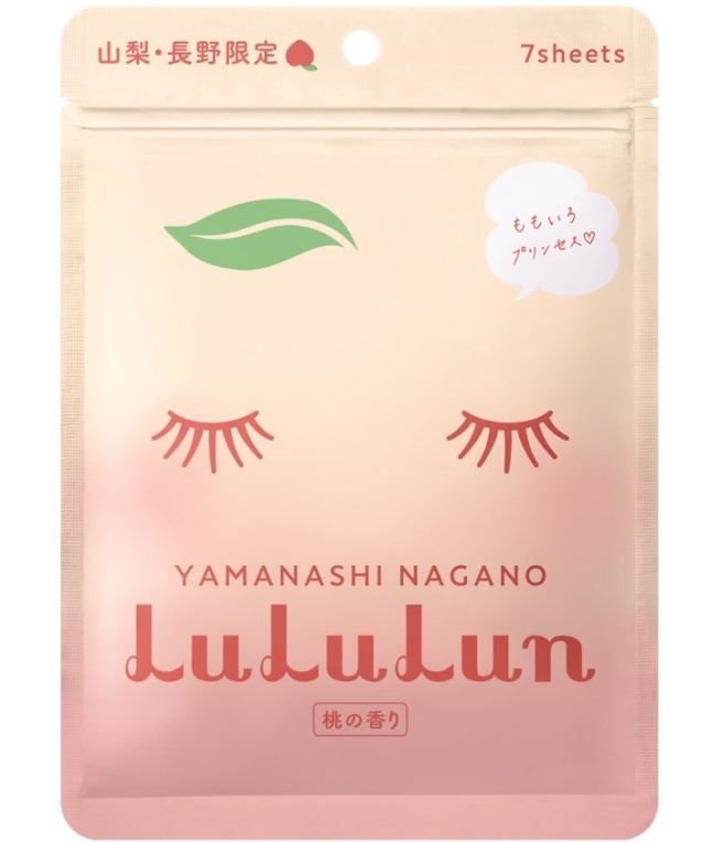 Lululun Yamanashi Peach Sheet Mask