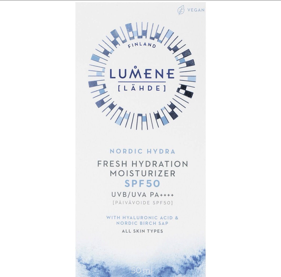Lumene Nordic Hydra Fresh Hydration Moisturizer SPF50