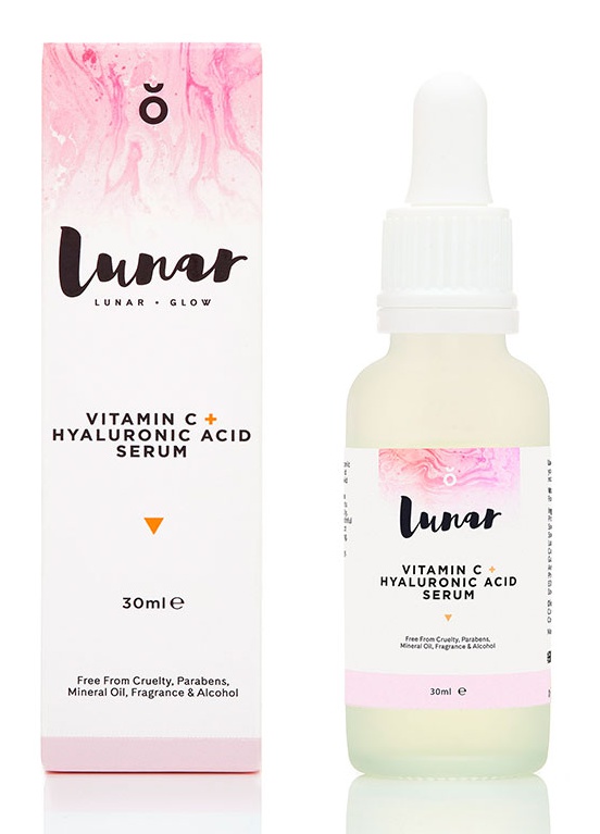 Lunar Glow Vitamin C + Hyaluronic Acid Serum