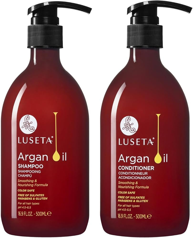 Luseta Beauty Luseta Argan Oil Shampoo And Conditioner