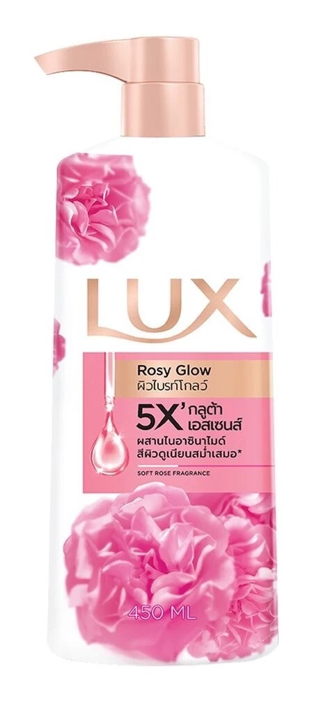 Lux Rosy Glow 5x Gluta Essence Body Wash