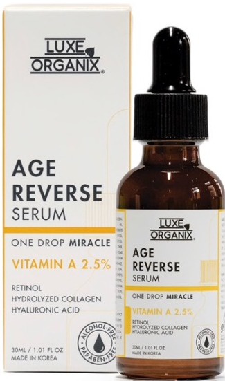 Luxe Organix Age Reverse Serum Vitamin A 2.5%