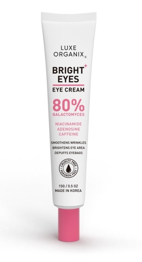 Luxe Organix Bright Eyes Eye Cream 80% Galactomyces