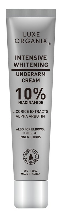 Luxe Organix Intensive Whitening Underarm Cream 10% Niacinamide