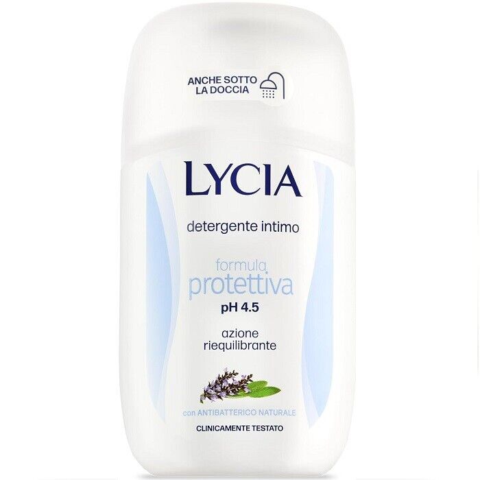 Lycia Intimate Soap Protective Formula Rebalancing Action pH 4.5 Antibacterial