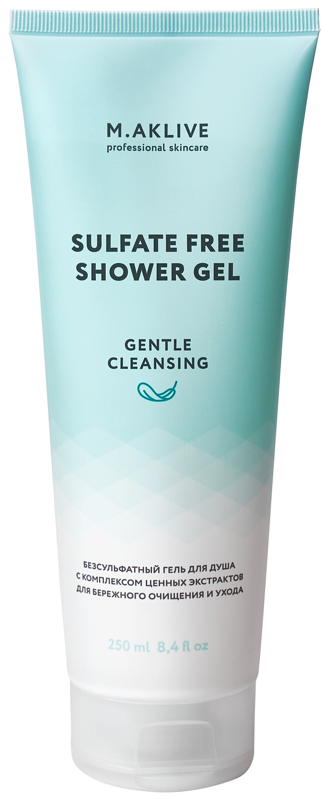 M.AKLIVE Sulfate Free Shower Gel "Gentle Cleansing"