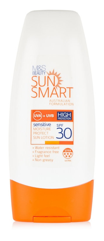 M&S Sensitive Moisture Protect Sun Lotion Spf30