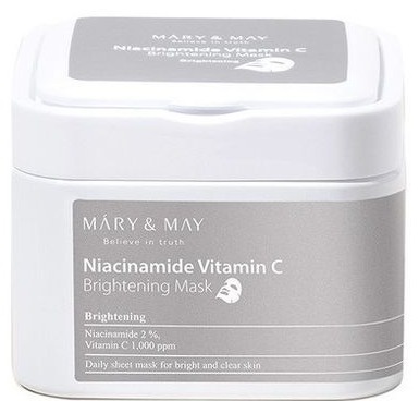 MARY & MAY Niacinamide Vitamin C Brightening Mask