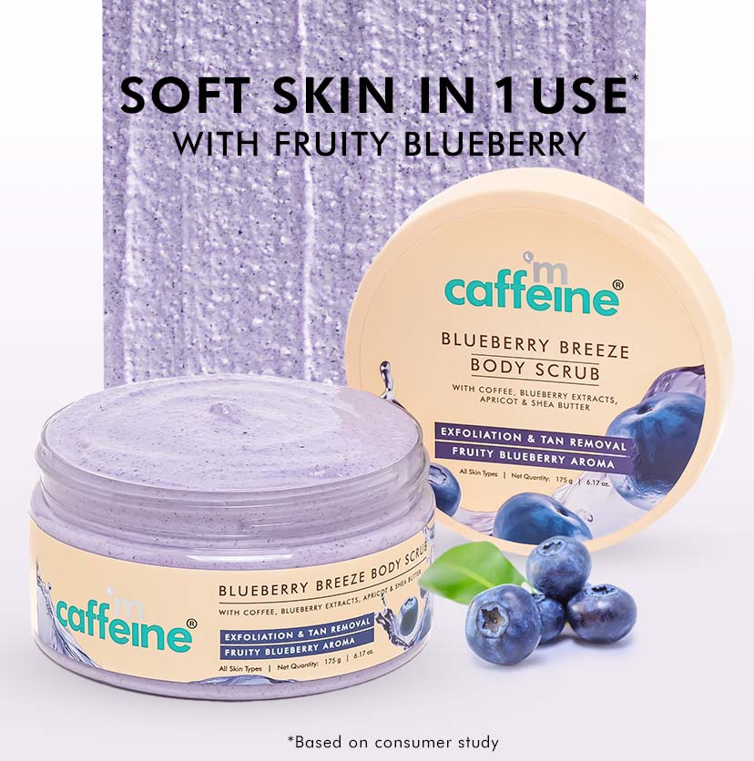 MCaffeine Blueberry Breeze Body Scrub