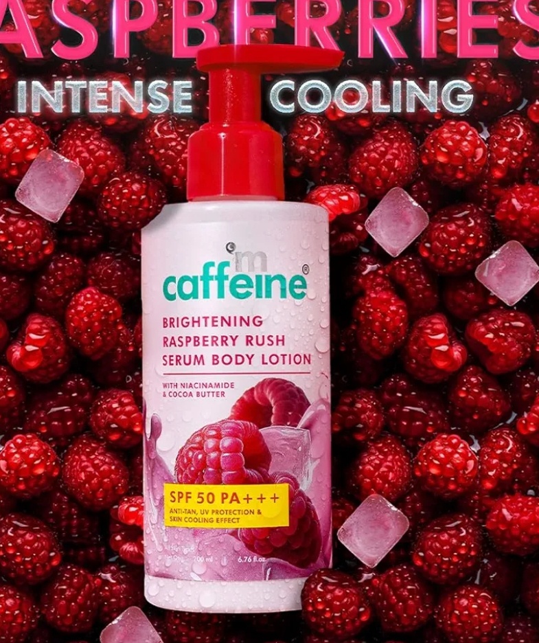 MCaffeine Brightening SPF 50 Pa+++ Body Sunscreen Lotion