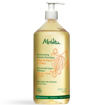 MELVITA Extra-Gentle Family Shampoo Flower Honey & Lime