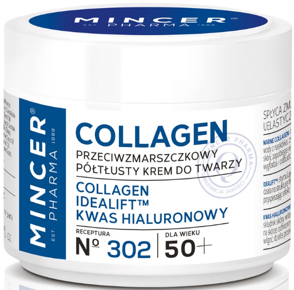 MINCER Pharma Collagen Anti-Wrinkle Semi-Rich Face Cream