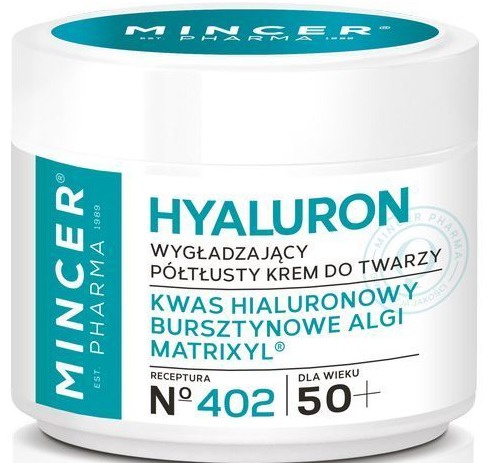 MINCER Pharma Hyaluron Smoothing Semi-Rich Face Cream