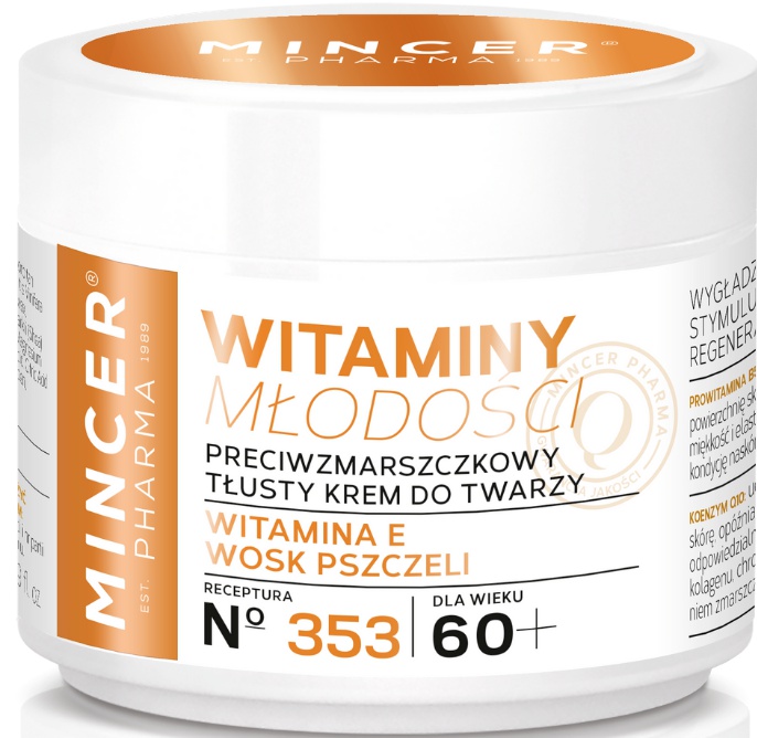 MINCER Pharma Vitamins Of Youth Anti-Wrinkle Rich Face Cream