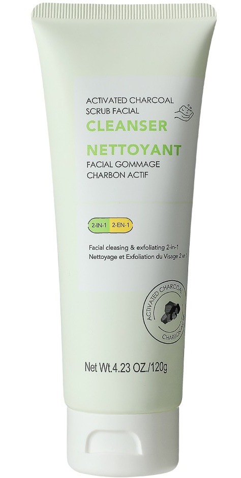 MINISO Activated Charcoal Facial Scrub