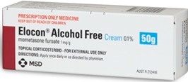MSD Elocon Alcohol Free Cream