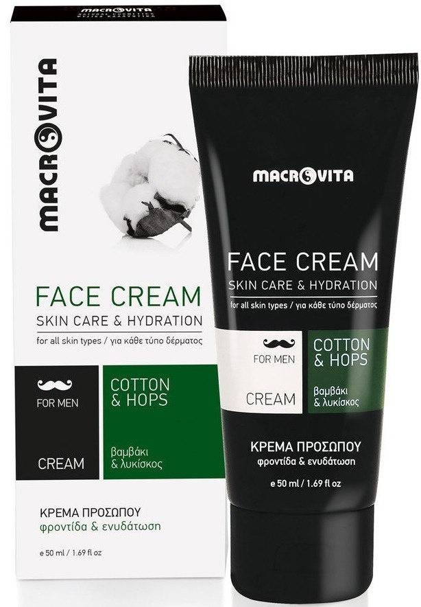 Macrovita Face Cream Cotton & Hops
