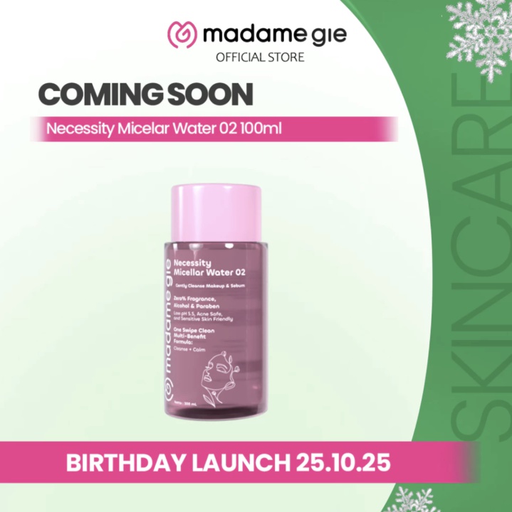 Madame Gie Necessity Micellar Water O2