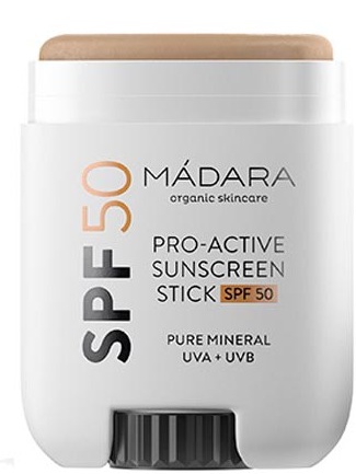 Madara Cosmetics Pro-active Sunscreen Stick SPF50