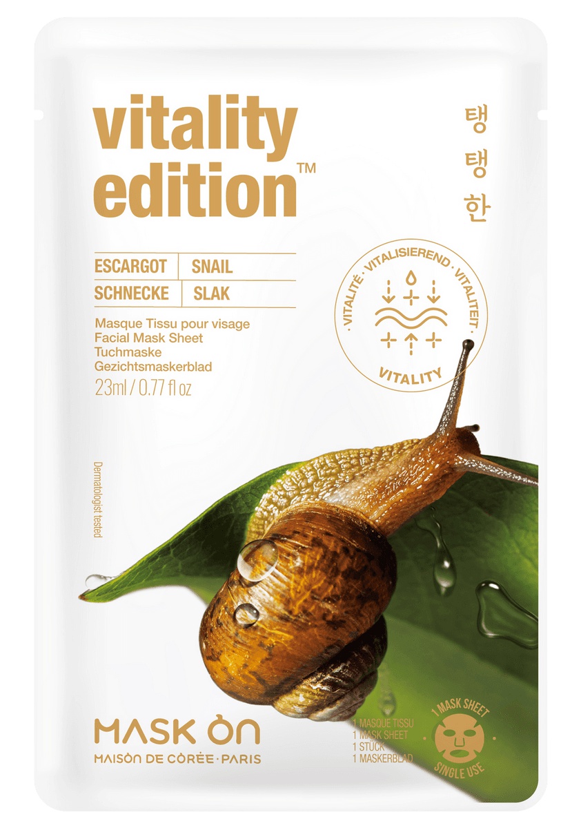 Maison de Coree Mask On Vitality Edition Snail Sheet Mask