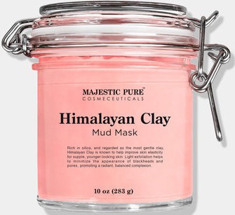 Majestic Pure Cosmeceuticals Himalayan Clay Mud Mask