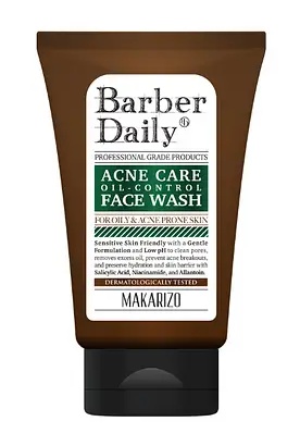 Makarizo Barber Daily Acne Care Oil-control Face Wash
