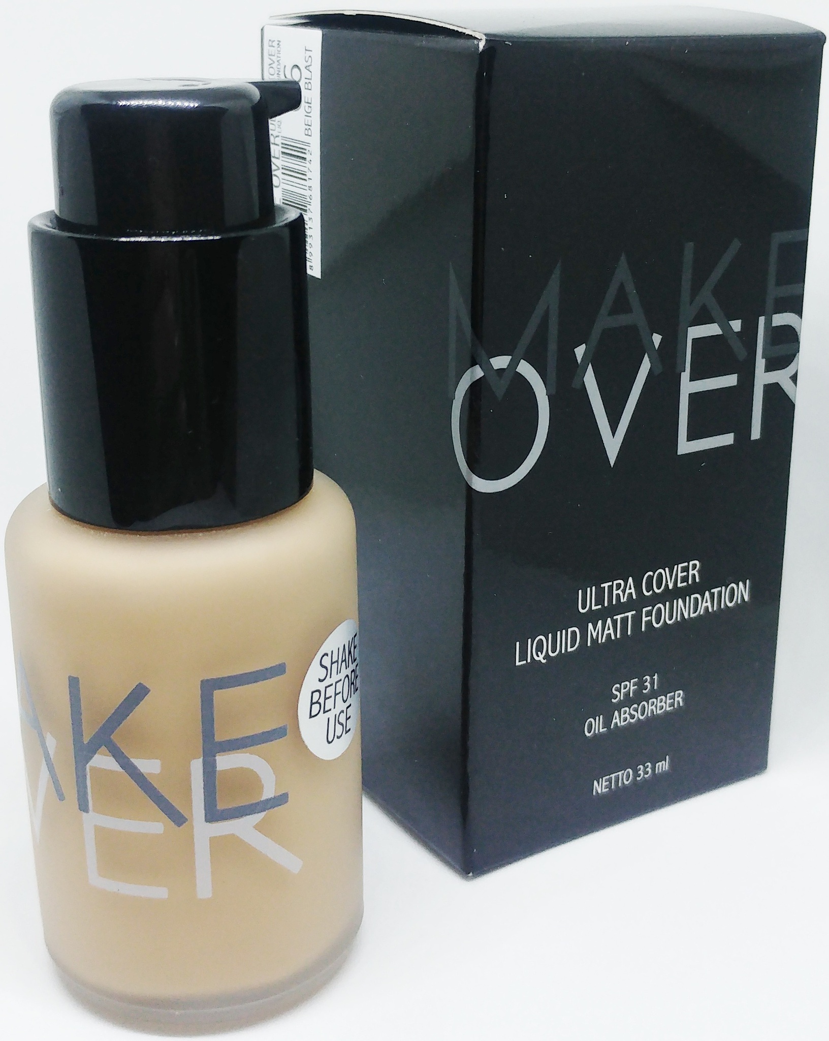 Make Over Ultra Cover Liquid Matt Foundation