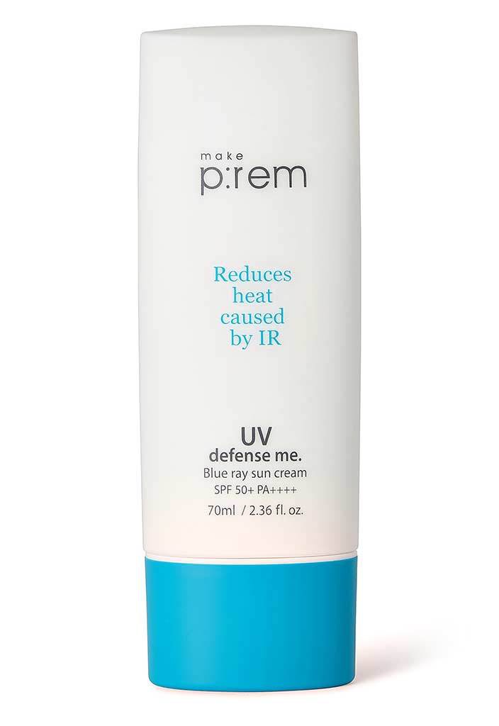 Make P:rem Blue Ray Sun Cream Spf 50+ Pa++++