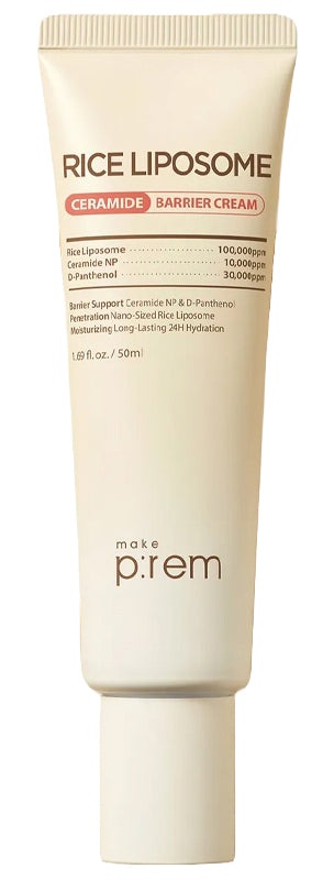 Make P:rem Rice Liposome Ceramide Barrier Cream