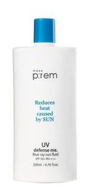 Make P:rem Uv Defense Me Blue Ray Sun Fluid Spf 50+ Pa++++