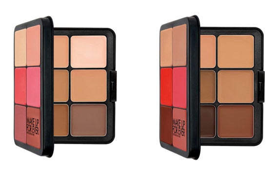 Make Up Forever Hd Skin Face Essentials Palette With Highlighters