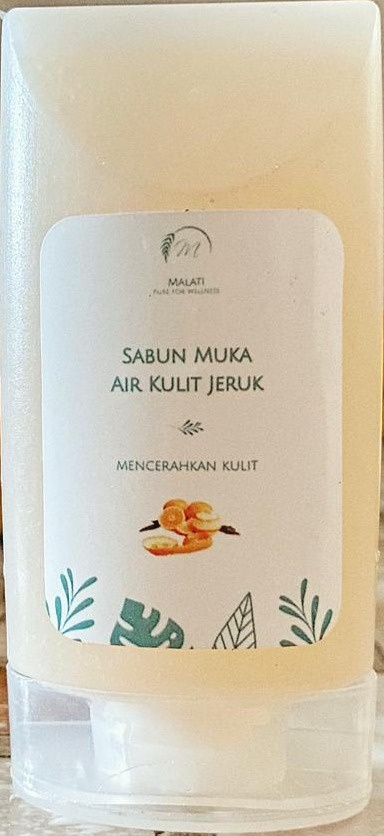 Malati Air Kulit Jeruk Face Wash