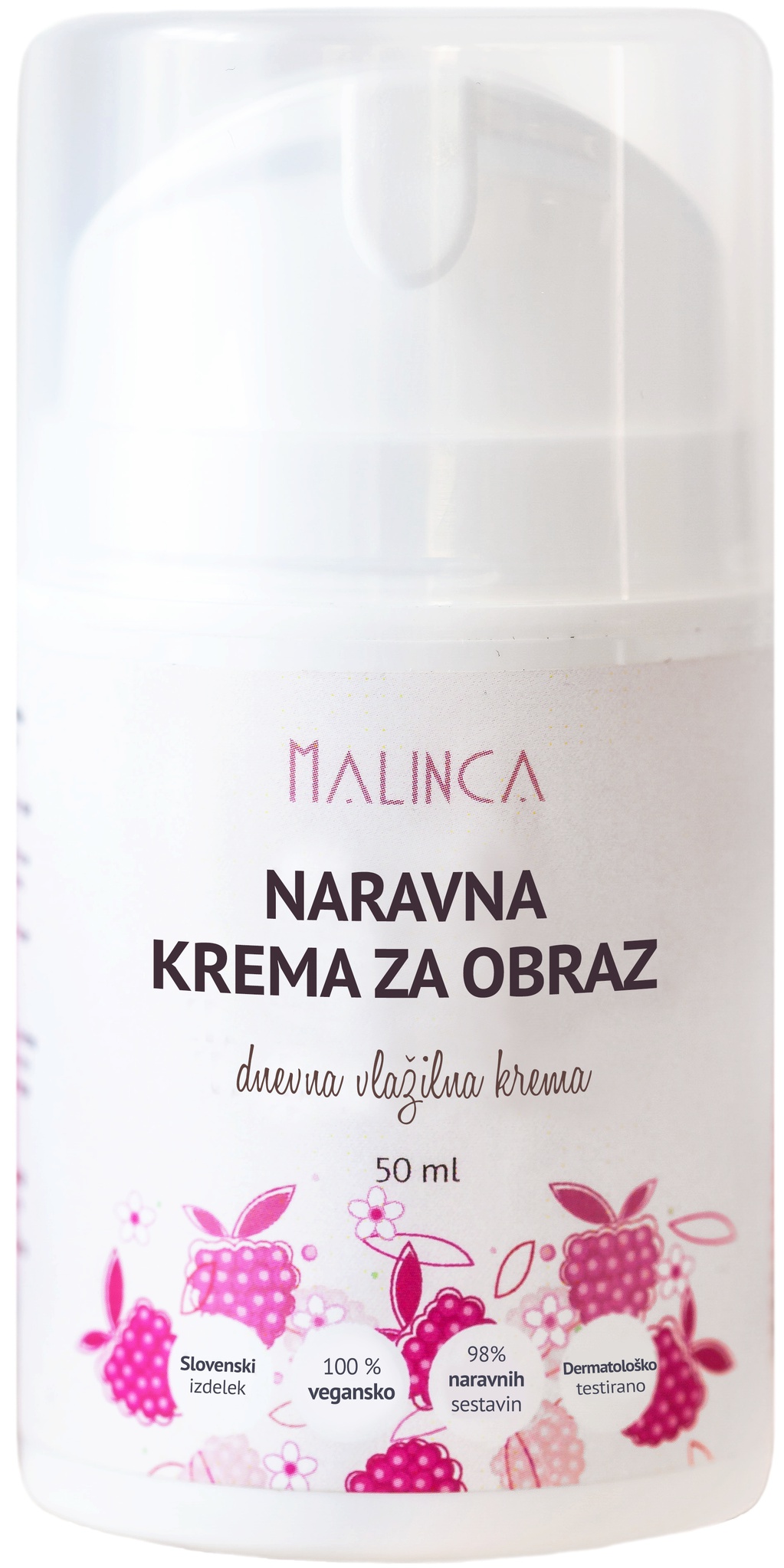 Malinca Natural Moisturizing Face Cream