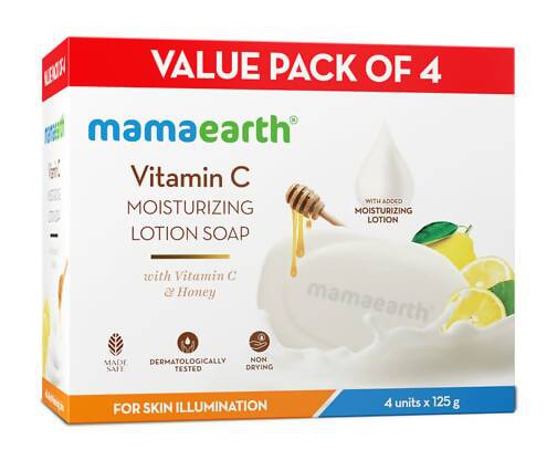 Mama Earth Vitamin C Moisturizing Lotion Soap