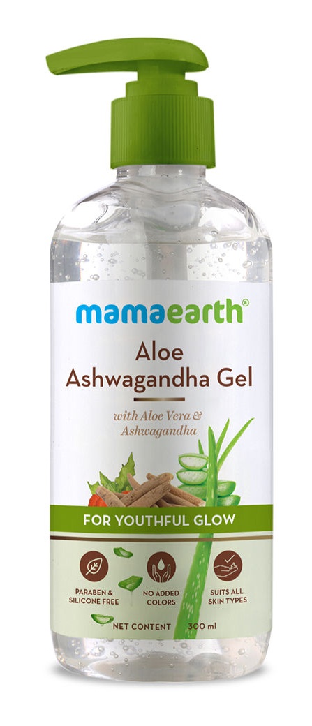 Mamaearth Aloe Ashwagandha Gel