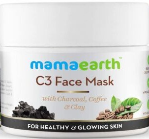 Mamaearth C3 Face Mask With Charcoal, Coffee & Clay