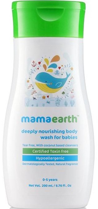 Mamaearth Deeply Nourishing Body Wash For Babies