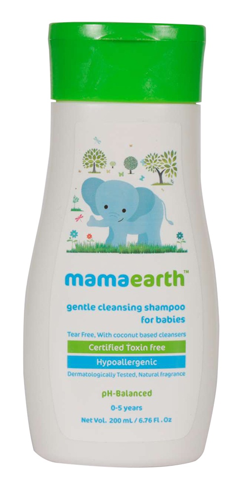 Mamaearth Gentle Cleansing Shampoo For Babies