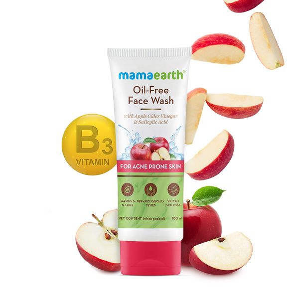 Mamaearth Oil Free Apple Face Wash