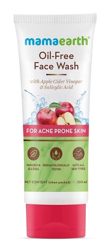 Mamaearth Oil Free Face Wash With Apple Cider Vinegar