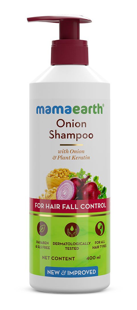 Mamaearth Onion Hair Fall Shampoo