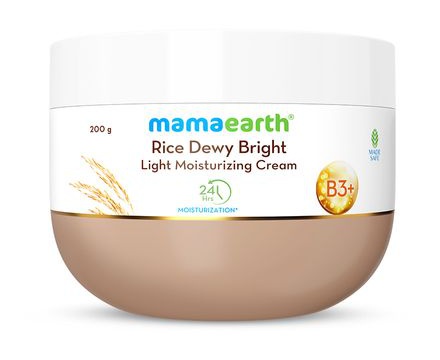 Mamaearth Rice Dewy Bright Light Gel Moisturizer