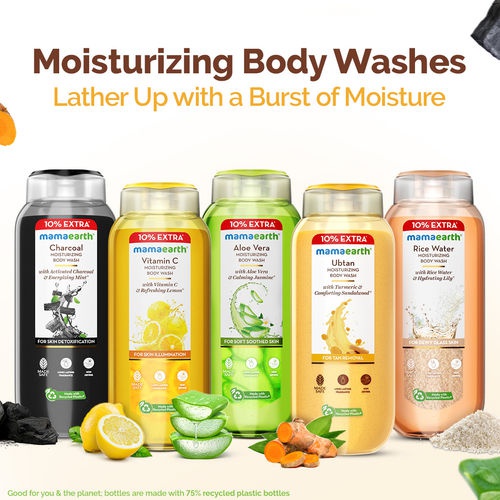 Mamearth Vitaminc Mosturizing Bodywash